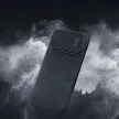 Nillkin Synthetic Fiber S Case ütésálló tok iPhone 14 kamerafedéllel, fekete
