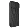 Nillkin Synthetic Fiber S Case ütésálló tok iPhone 14 Pro Max tok kamerafedéllel, fekete