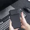 Nillkin Synthetic Fiber S Case ütésálló tok iPhone 14 Pro Max tok kamerafedéllel, fekete