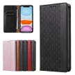Magnet Strap oldalra nyíló tok iPhone 12, fekete