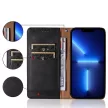 Magnet Strap Case Xiaomi Redmi Note 11 Pro oldalra nyíló tok, fekete
