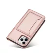 Magnet Case iPhone 12 Pro oldalra nyíló tok, rózsaszín