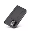 Magnet Case iPhone 13 Pro Max oldalra nyíló tok, fekete