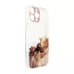 Marble Case Xiaomi Redmi Note 11 szilikon hátlap, tok, átlátszó-mintás