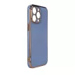 Lighting Color Case for Xiaomi Redmi Note 11, arany keret zselés tok, kék