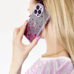 Design tok iPhone 12 Pro virág tok, kék