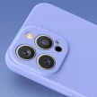 Silicone case hátlap, tok iPhone 14 Plus, kék