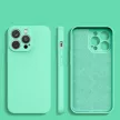 Silicone case hátlap, tok Xiaomi Redmi Note 11 Pro 5G/11 Pro/11E Pro, mentazöld, zöld