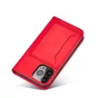 Magnet Case iPhone 14 Pro Max oldalra nyíló tok, piros