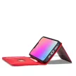 Magnet Case iPhone 14 Pro Max oldalra nyíló tok, piros