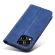 Magnet Fancy Case iPhone 14 Pro oldalra nyíló tok, kék