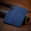 Magnet Fancy Case iPhone 14 Pro Max oldalra nyíló tok, kék