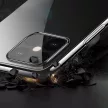 Clear Color Case Xiaomi redmi Note 11 Pro 5G/11 Pro szilikon hátlap, tok, átlátszó-fekete