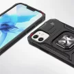 Wozinsky Ring Armor iPhone 14 Plus, ütésálló hátlap, tok, fekete