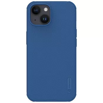   Nillkin Super Frosted Shield Pro Armor Case ütésálló tok iPhone 15 Plus, kék