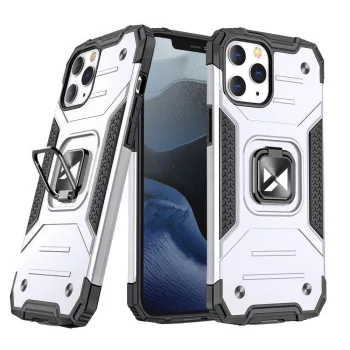   Wozinsky Armor Ring iPhone 14 Pro Max ütésálló hátlap, tok, kék