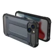 Hybrid Armor Tough Rugged iPhone 14 Plus ütésálló hátlap, tok, kék