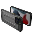Hybrid Armor Tough Rugged iPhone 14 Pro Max ütésálló hátlap, tok, fekete
