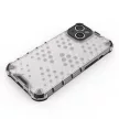 Honeycomb Case iPhone 14 Plus ütésálló hátlap, tok, átlátszó