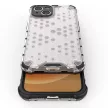 Honeycomb Case iPhone 14 Plus ütésálló hátlap, tok, átlátszó