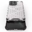 Honeycomb Case iPhone 14 Pro Max ütésálló hátlap, tok, fekete