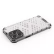 Honeycomb Case iPhone 14 Pro Max ütésálló hátlap, tok, fekete