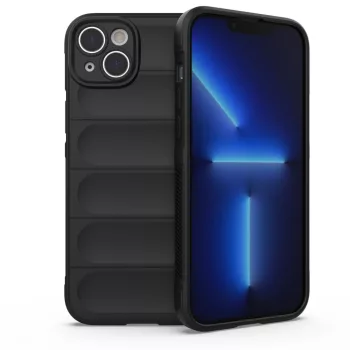   Magic Shield ütésálló hátlap, tok iPhone 14 Plus, fekete