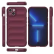 Magic Shield ütésálló hátlap, tok iPhone 14 Plus, bordó