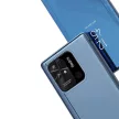 Clear View Case oldalra nyíló tok Xiaomi Redmi 10C, rózsaszín