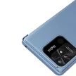 Clear View Case oldalra nyíló tok Xiaomi Redmi 10C, rózsaszín