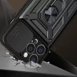 Hybrid Armor Camshield iPhone 14 Pro Max ütésálló hátlap, tok,, kék