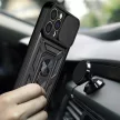 Hybrid Armor Camshield iPhone 14 Pro Max ütésálló hátlap, tok,, kék