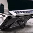 Hybrid Armor Camshield iPhone 14 Pro Max ütésálló hátlap, tok,, kék