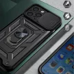 Hybrid Armor Camshield iPhone 14 Pro Max ütésálló hátlap, tok,, kék
