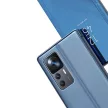 Clear View Case oldalra nyíló Xiaomi 12T Pro/Xiaomi 12T flip cover, tok, fekete