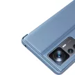 Clear View Case oldalra nyíló Xiaomi 12T Pro/Xiaomi 12T flip cover, tok, fekete