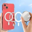Magnetic Clear MagSafe iPhone 15 Plus hátlap, tok, átlátszó