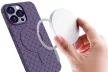 MagSafe Woven Case iPhone 15 Pro MagSafe TPU hátlap, tok, sötétkék