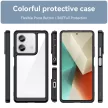 Outer Space tok zselés kerettel Xiaomi Redmi Note 13 Pro+, fekete