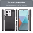 Carbon Case Xiaomi Redmi Note 13 Pro+ hátlap, tok, fekete