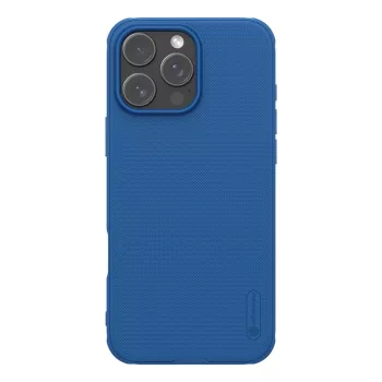   Nillkin Super Frosted Shield Pro mágneses tok iPhone 16 Pro, kék