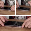 Wozinsky 2 db teljes kijelzős edzett üvegfólia, Case-Friendly Wozinsky Full Glue iPhone 15 Pro, fekete