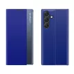 New Sleep case oldalra nyíló tok Samsung Galaxy A55, kék