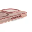 Glitter Case MagSafe tok iPhone 16, rózsaszín
