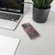 Glitter Case MagSafe tok iPhone 16, rózsaszín