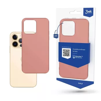 iPhone 13 Pro 3MK Matt Case tok, rózsaszín