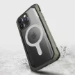 Raptic X-Doria Secure Case iPhone 14 Pro ütésálló MagSafe tok, zöld