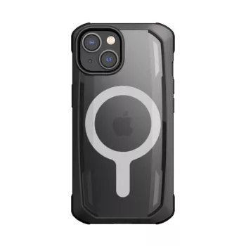   Raptic X-Doria biztonságos tok iPhone 14 Plus MagSafe ütésálló tok, fekete