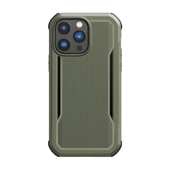   Raptic X-Doria Fort Case iPhone 14 Pro ütésálló MagSafe tok, zöld