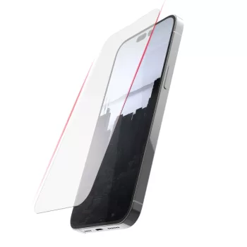   Raptic X-Doria Full Glass edzett üvegfólia iPhone 14 Pro Max teljes képernyős fólia, átlátszó